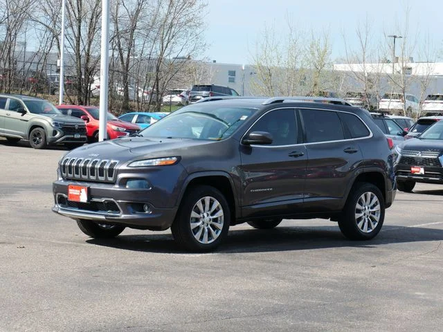 Used 2018 Jeep Cherokee Overland with VIN 1C4PJMJX6JD509437 for sale in White Bear Lake, Minnesota