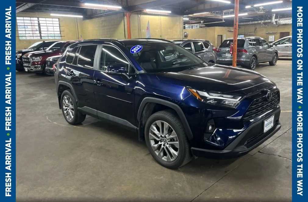 Used 2023 Blue Toyota XLE Premium image 1