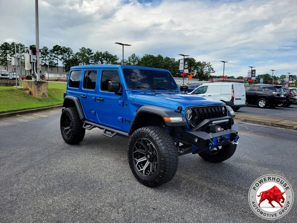 Used 2024 Blue Jeep Willys Wheeler image 8