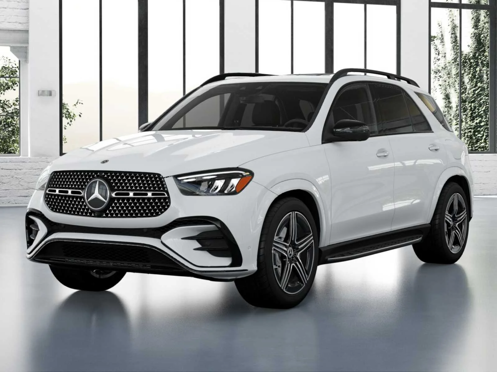 Used 2025 Polar White Mercedes-Benz GLE 450e image 2