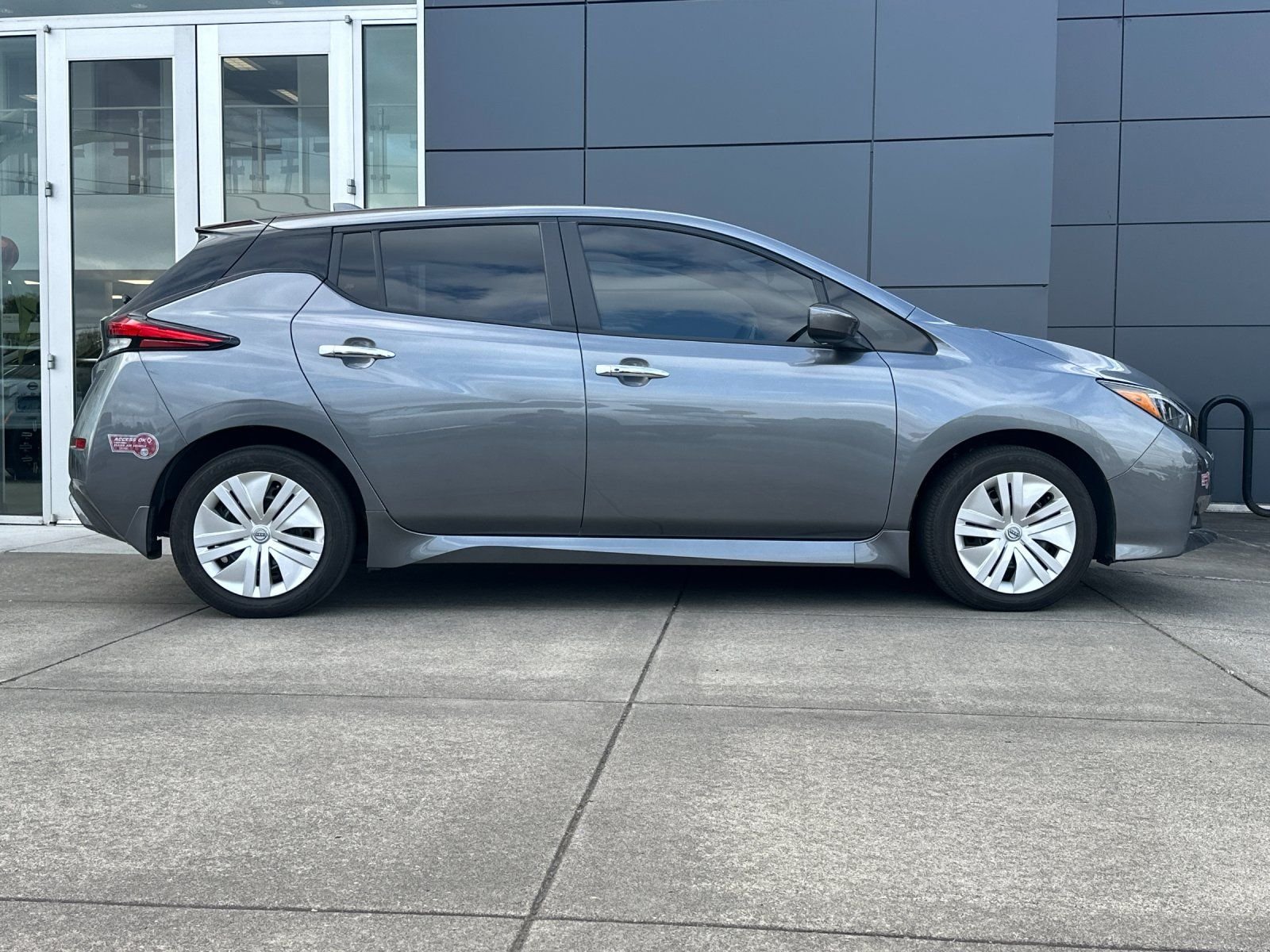 Used 2023 Gun Metallic Nissan S image 2