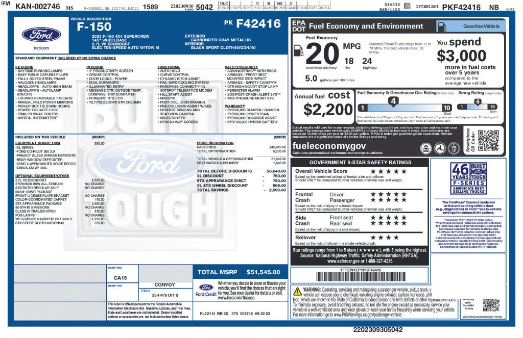 Used 2023 Gray Ford XL image 4