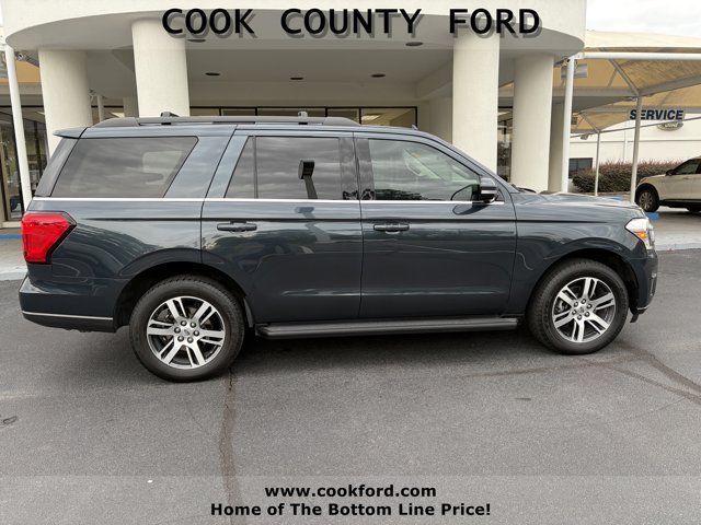 Used 2024 Stone Blue Metallic Ford XLT image 8