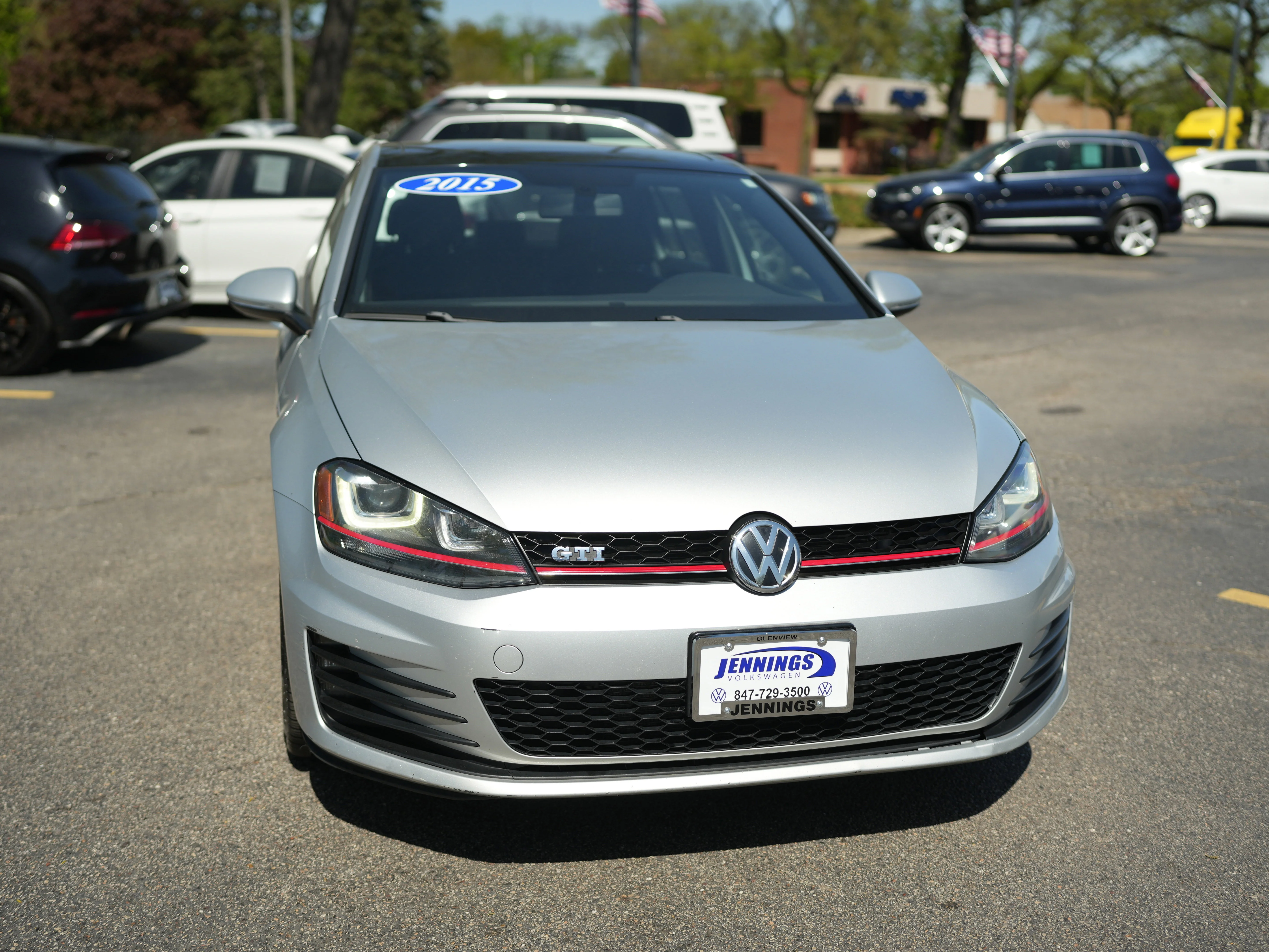 Used 2015 Volkswagen Golf GTI SE with VIN 3VW4T7AU5FM013994 for sale in Glenview, IL