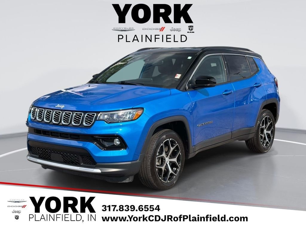 Used 2024 Blue Jeep Limited image 1