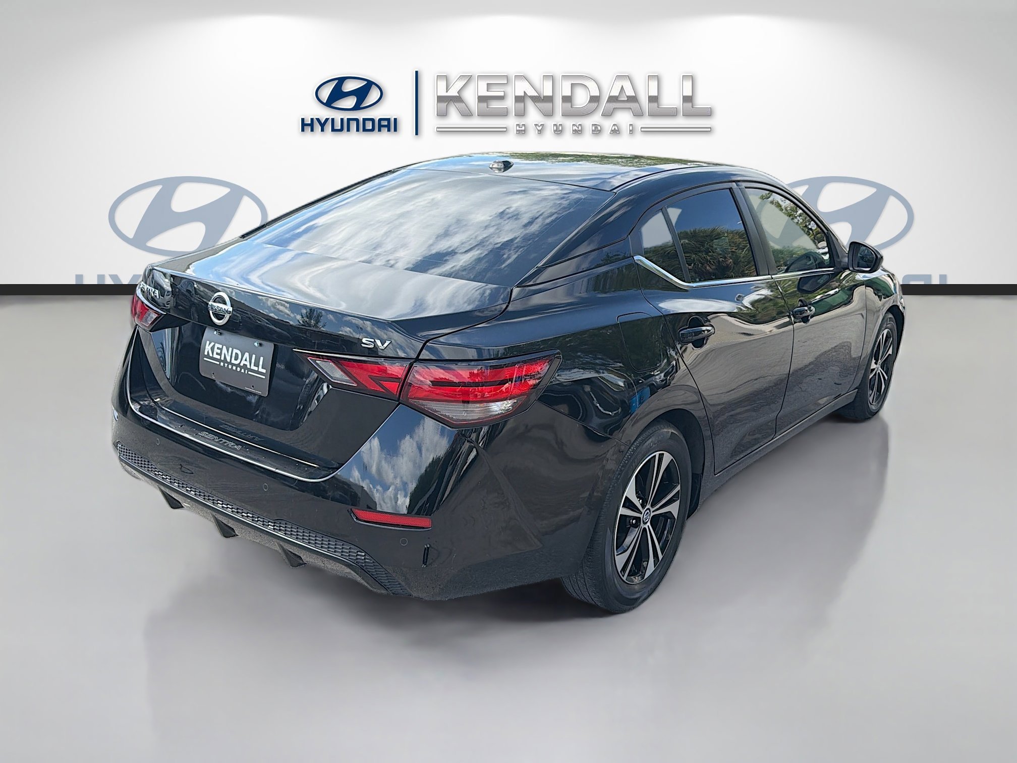Used 2023 Super Black Nissan SV image 6