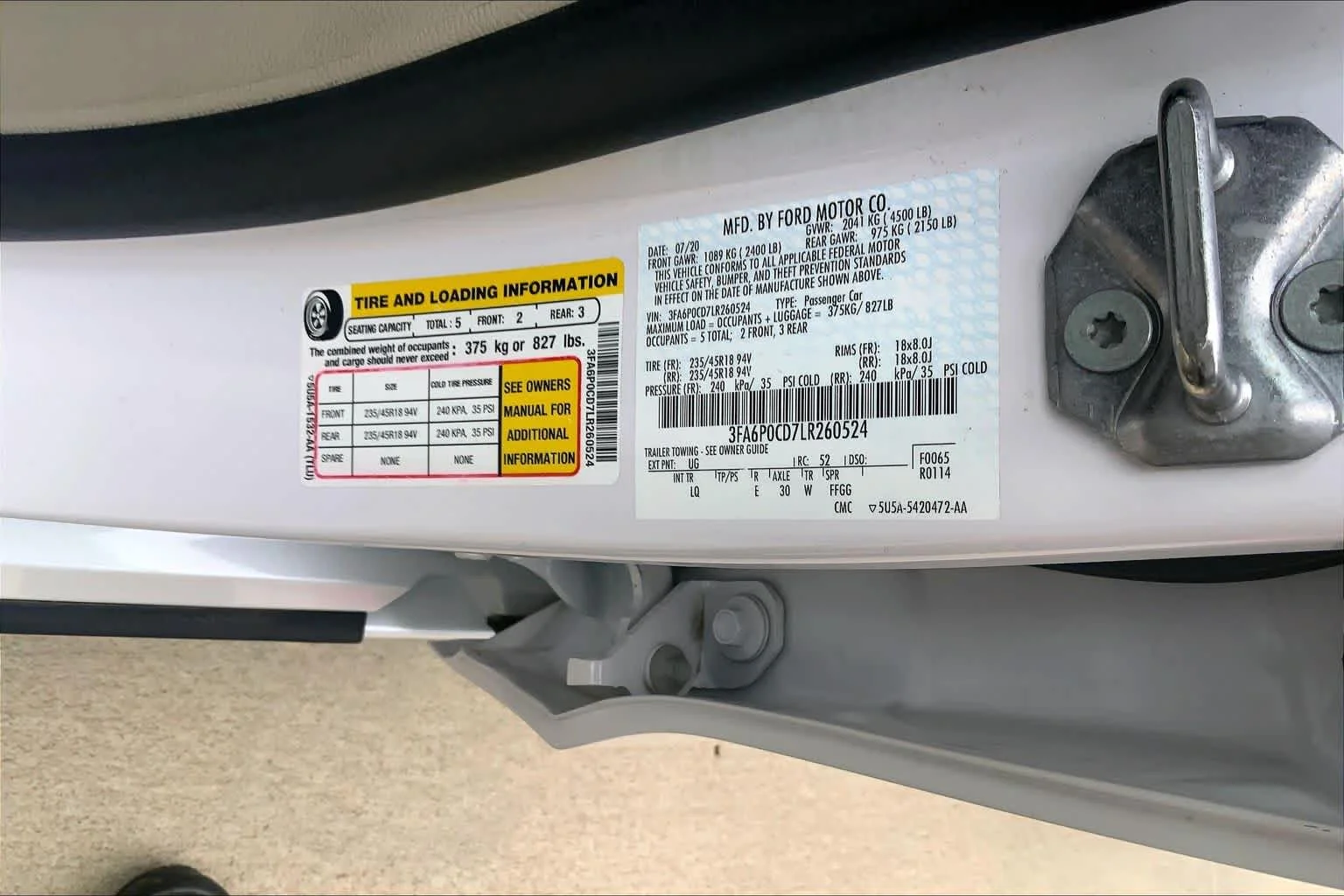 2020 Ford Fusion SEL - Photo 34