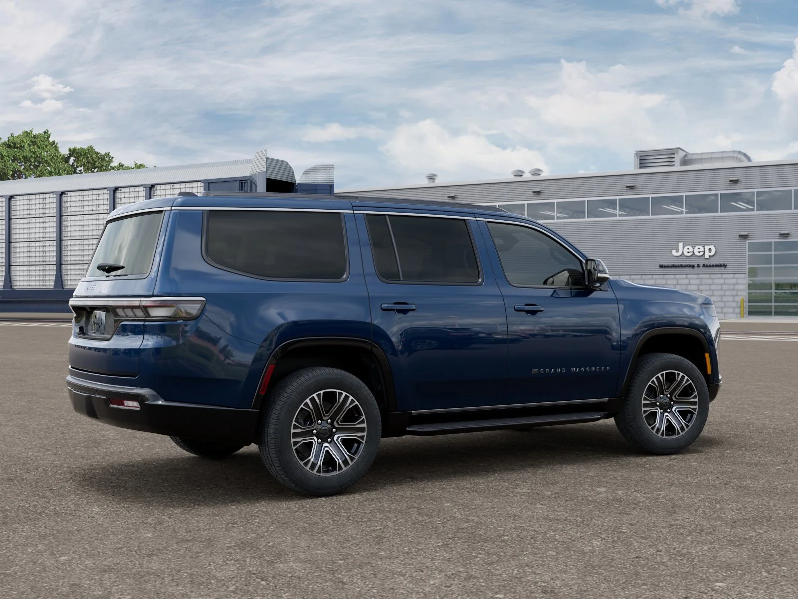New 2026 Fathom Blue Pearlcoat Jeep BASE image 4