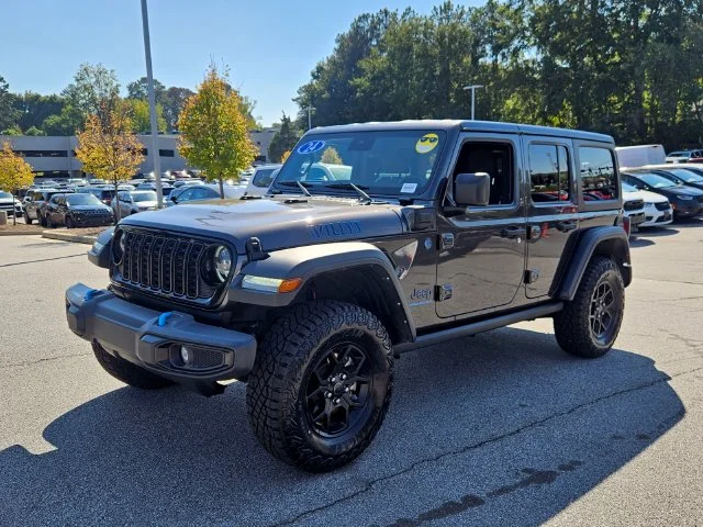 Used 2024 Gray Jeep Willys 4xe image 3