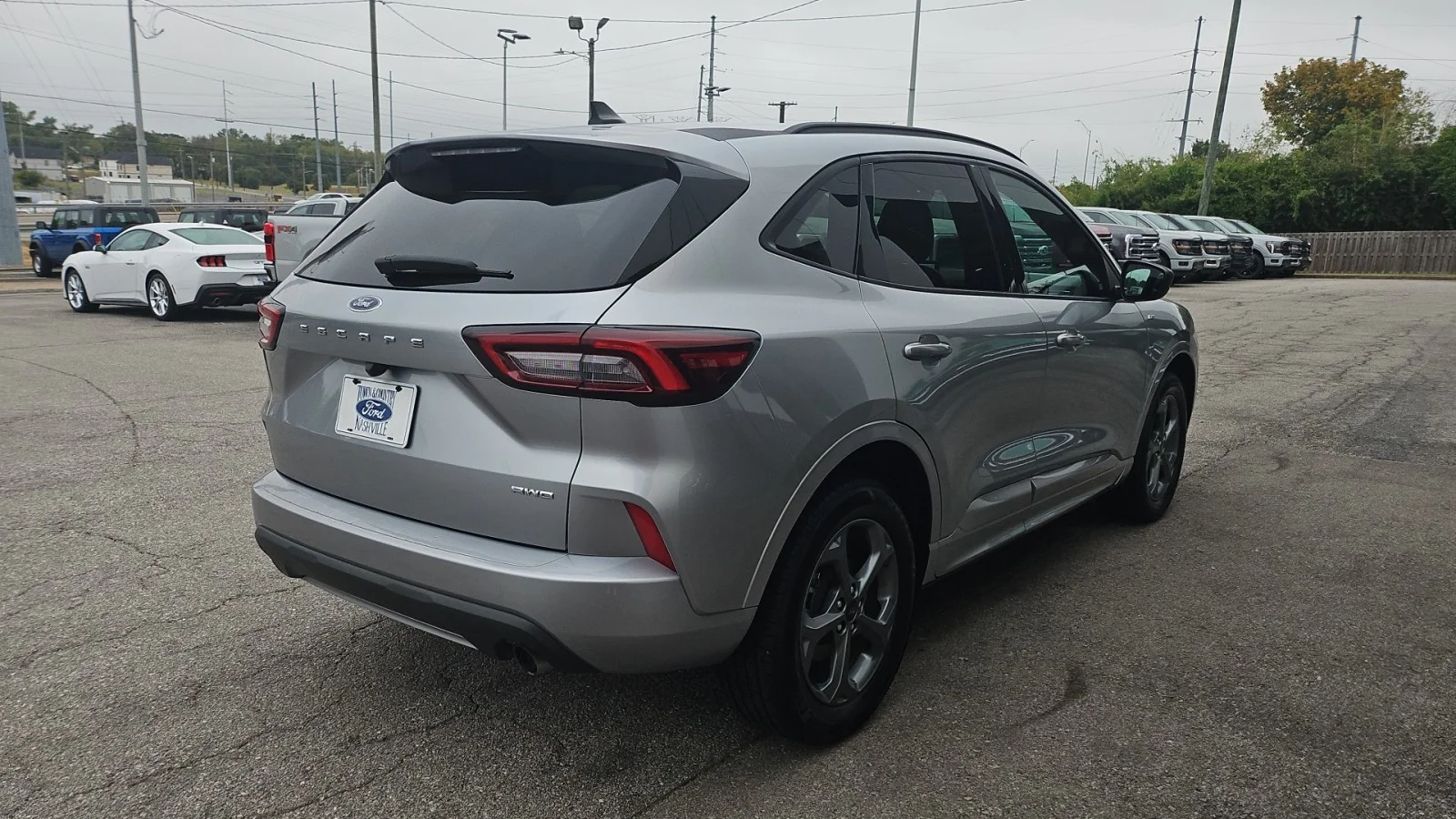 Used 2024 Iconic Silver Metallic Ford ST-Line AWD image 6
