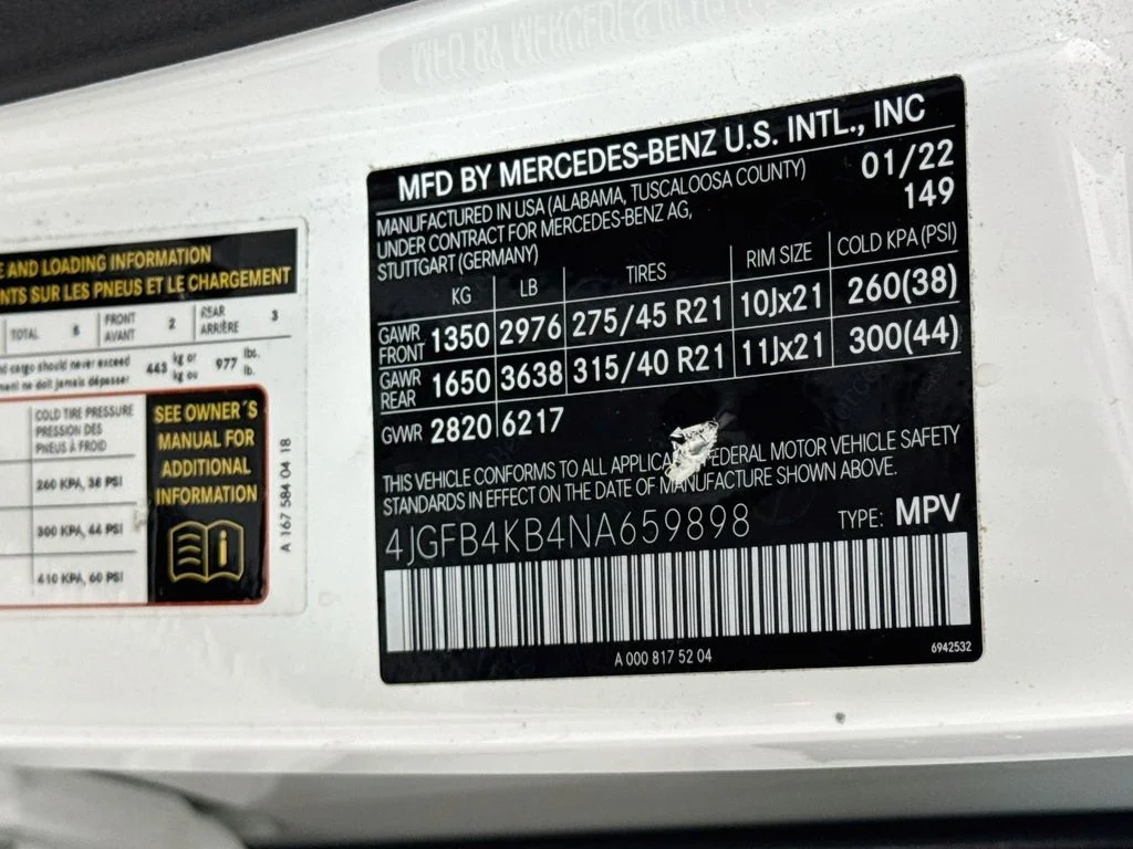 Used 2022 White Mercedes-Benz GLE 350 image 33