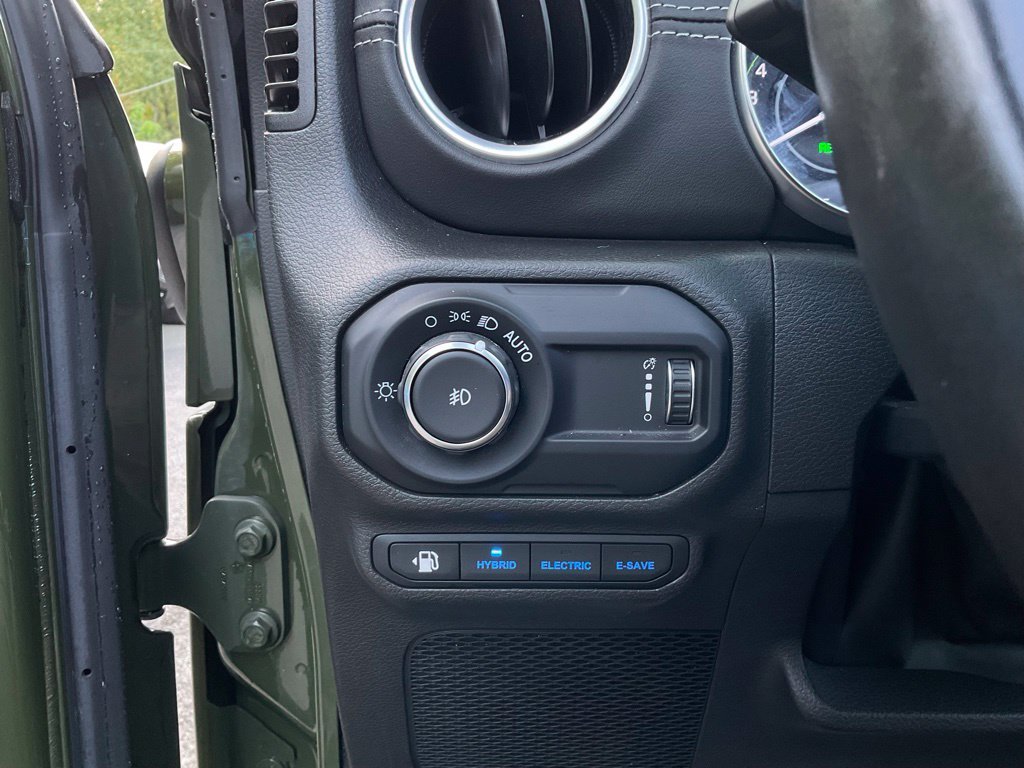 Used 2023 Green Jeep Sahara 4xe image 14