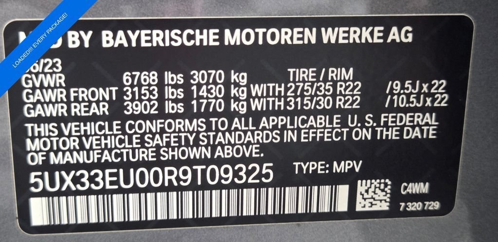 Certified Used 2024 Skyscraper Grey Metallic BMW M60i image 33