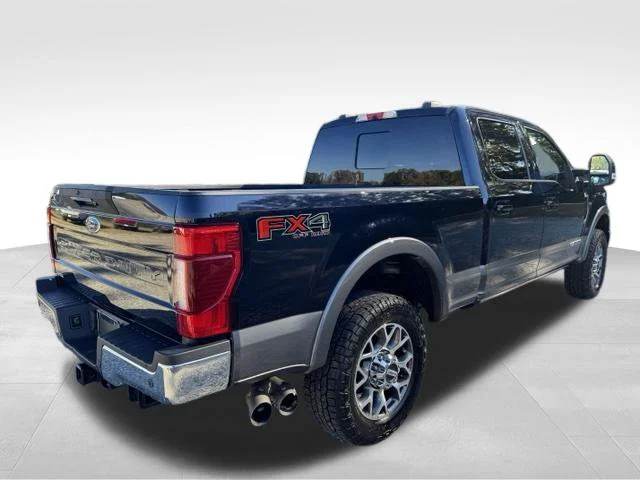 Used 2021 Blue Ford Lariat image 7