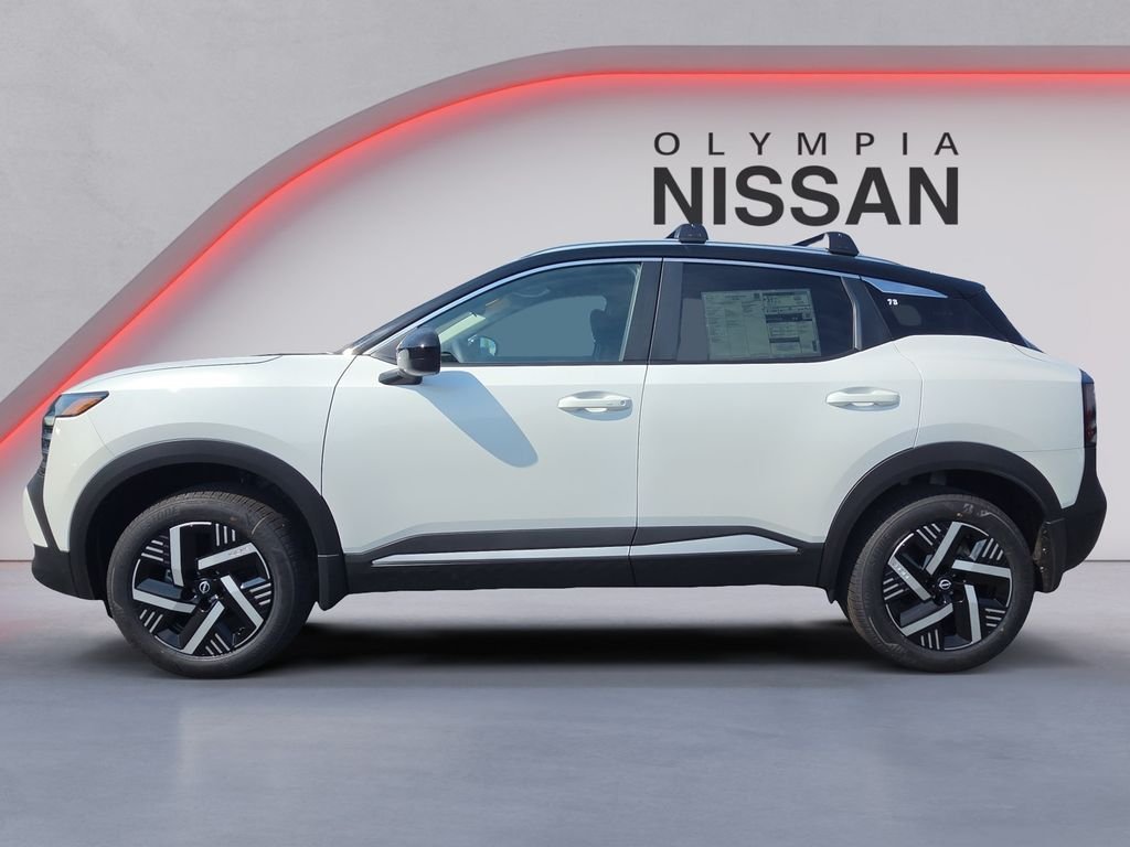 New 2026 Aspen White TriCoat / Super Black Two-tone Nissan SV image 2