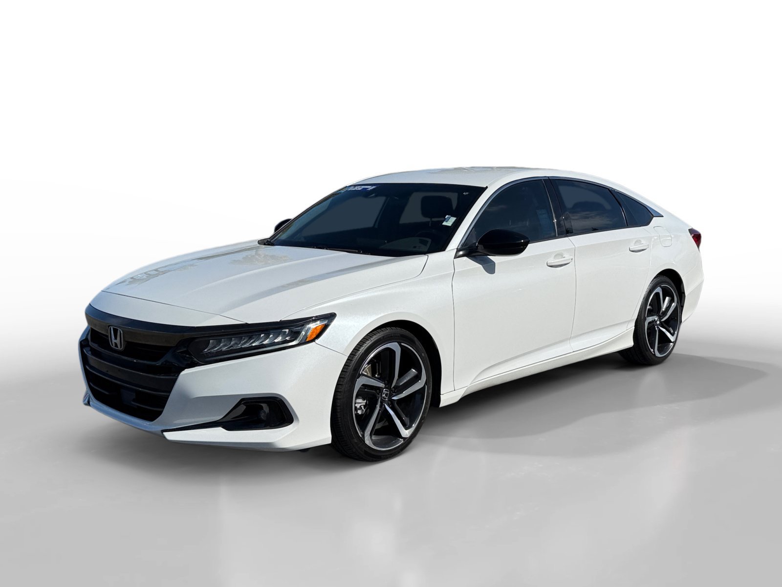 Used 2022 Platinum White Honda Sport image 1