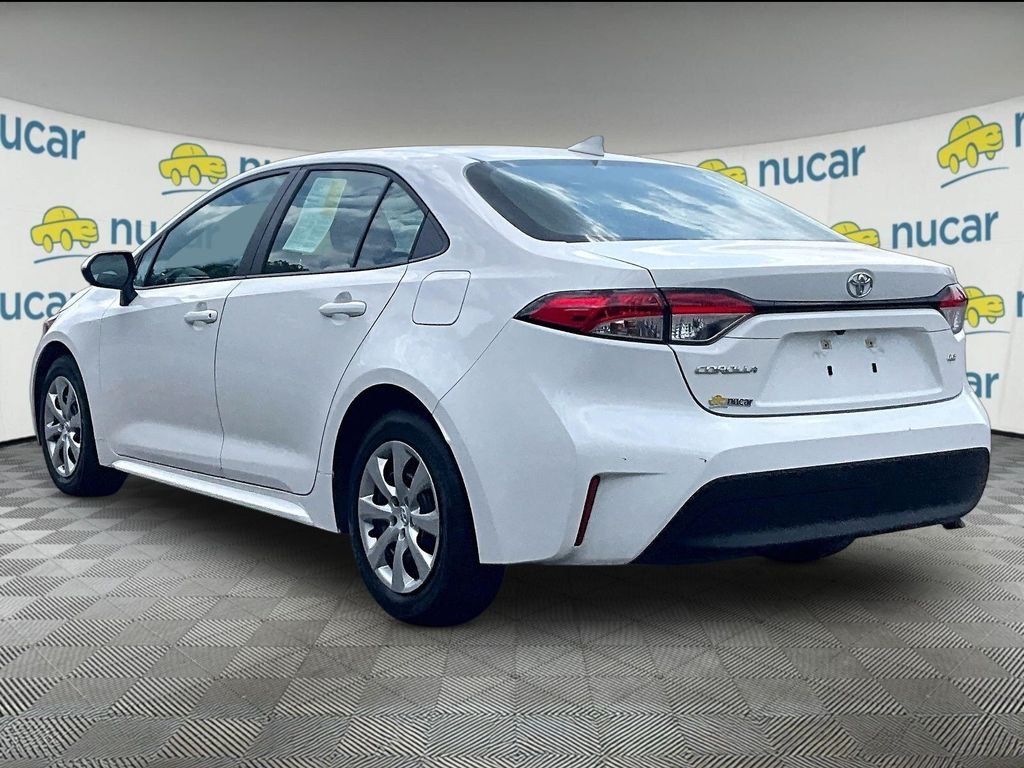 Used 2024 White Toyota LE image 4