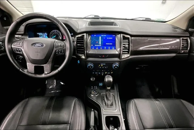 Used 2021 Shadow Black Metallic Ford Lariat image 19
