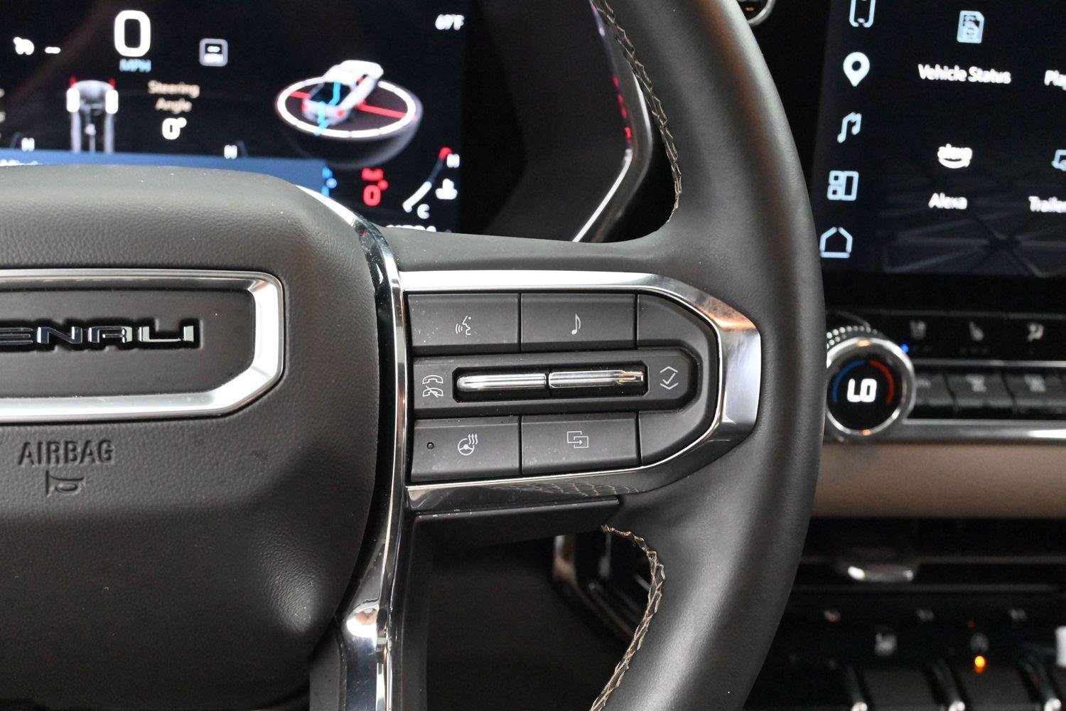 Used 2025 Volcanic Red Tintcoat GMC Denali image 16