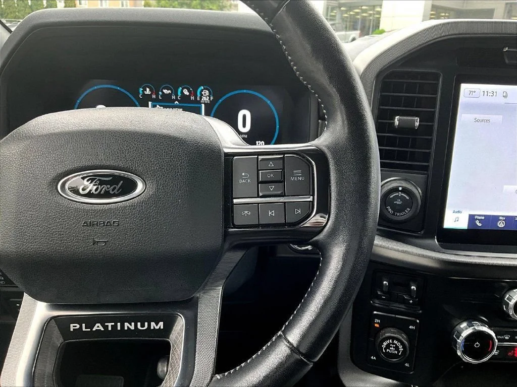 Used 2022 Gray Metallic Ford Platinum image 15