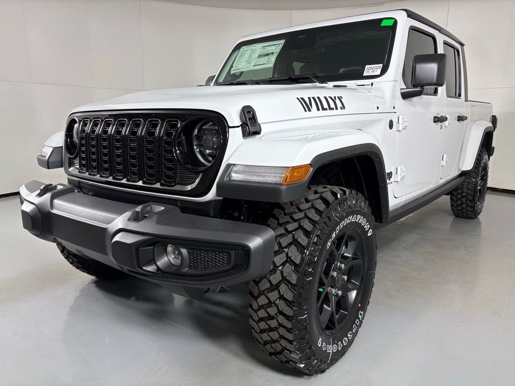 New 2026 Bright White Clear-Coat Exterior Paint Jeep Willys image 6