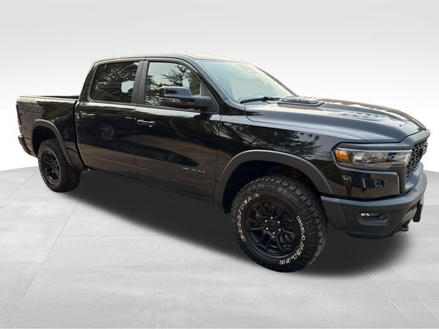 New 2026 Diamond Black Crystal Pearl-Coat Exterior Paint RAM Rebel image 1