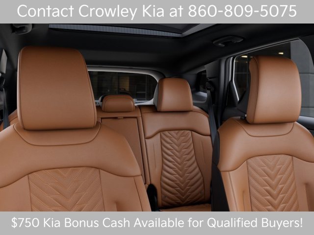 New 2027 Glacial White Pearl / Black Ro Kia X-Line image 27