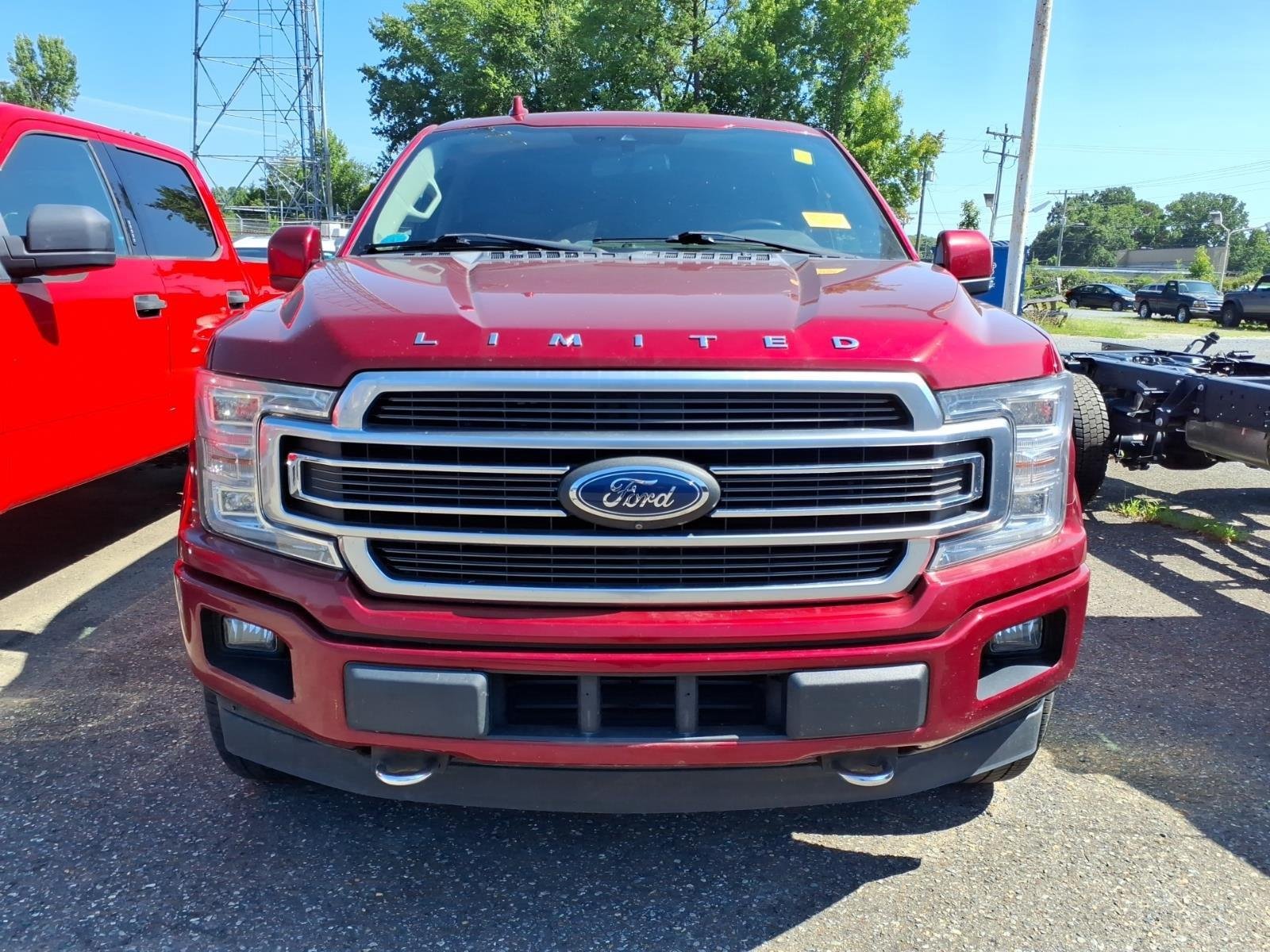 Used 2019 Ruby Red Metallic Tinted Clearcoat Ford Limited image 2