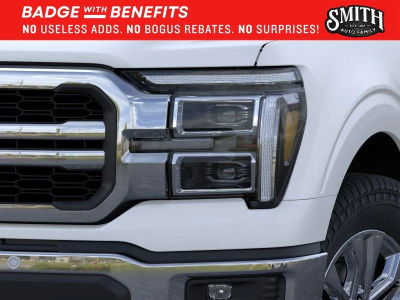 New 2026 Star White Metallic Tri-Coat Ford Lariat® image 19