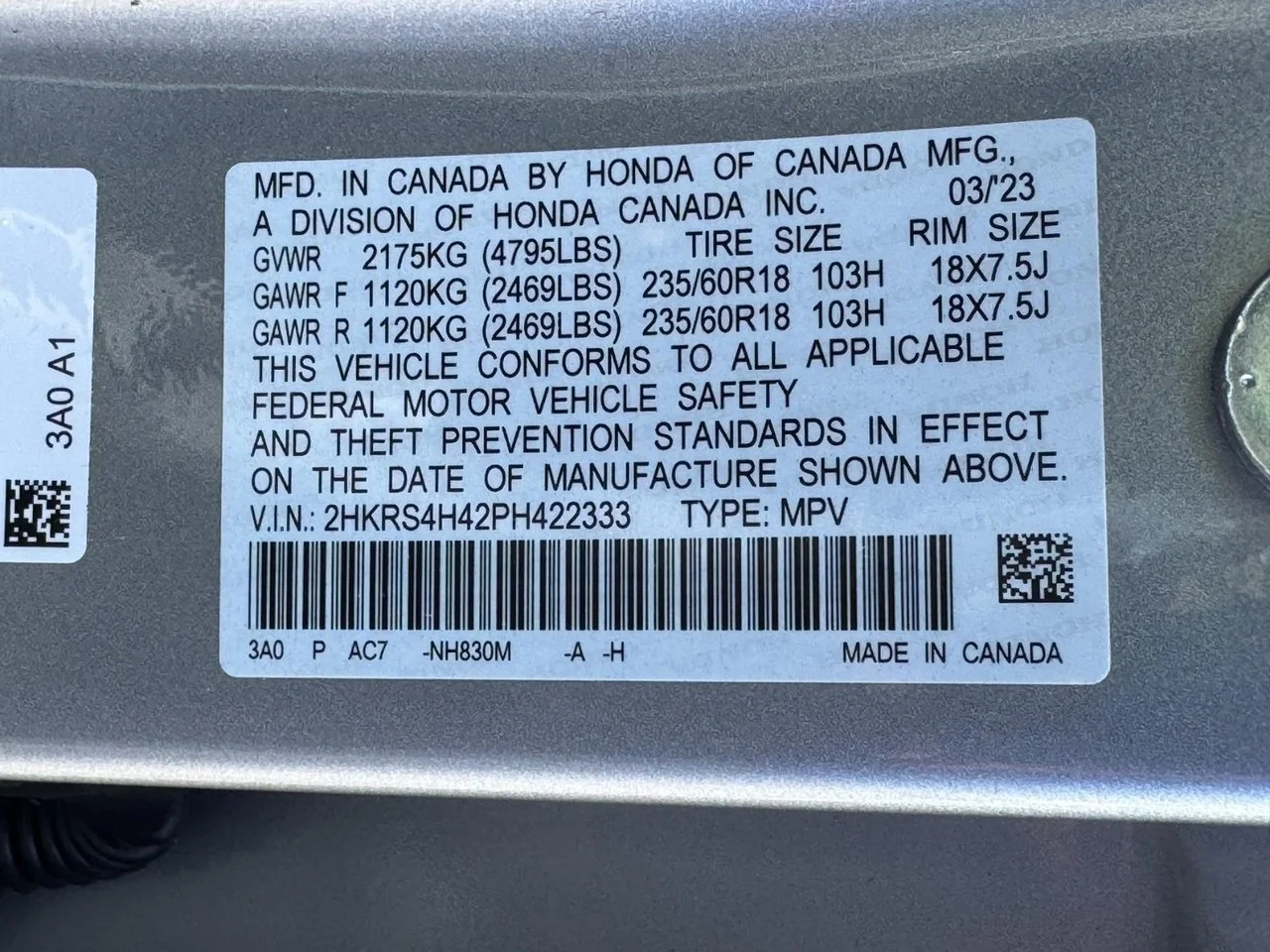 2023 Honda CR-V EX - Photo 24