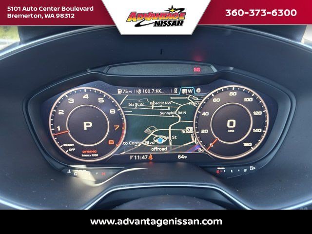Used 2017 Monsoon Gray Metallic Audi 2.0T image 22
