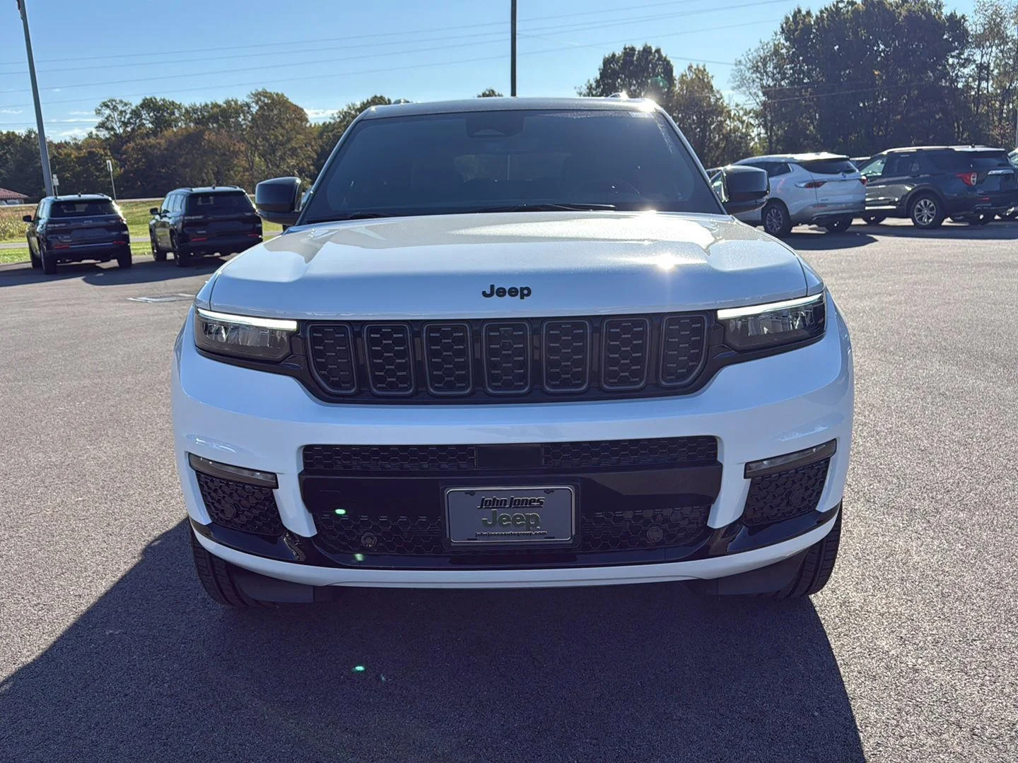 New 2025 Bright White Clearcoat Jeep Summit image 14