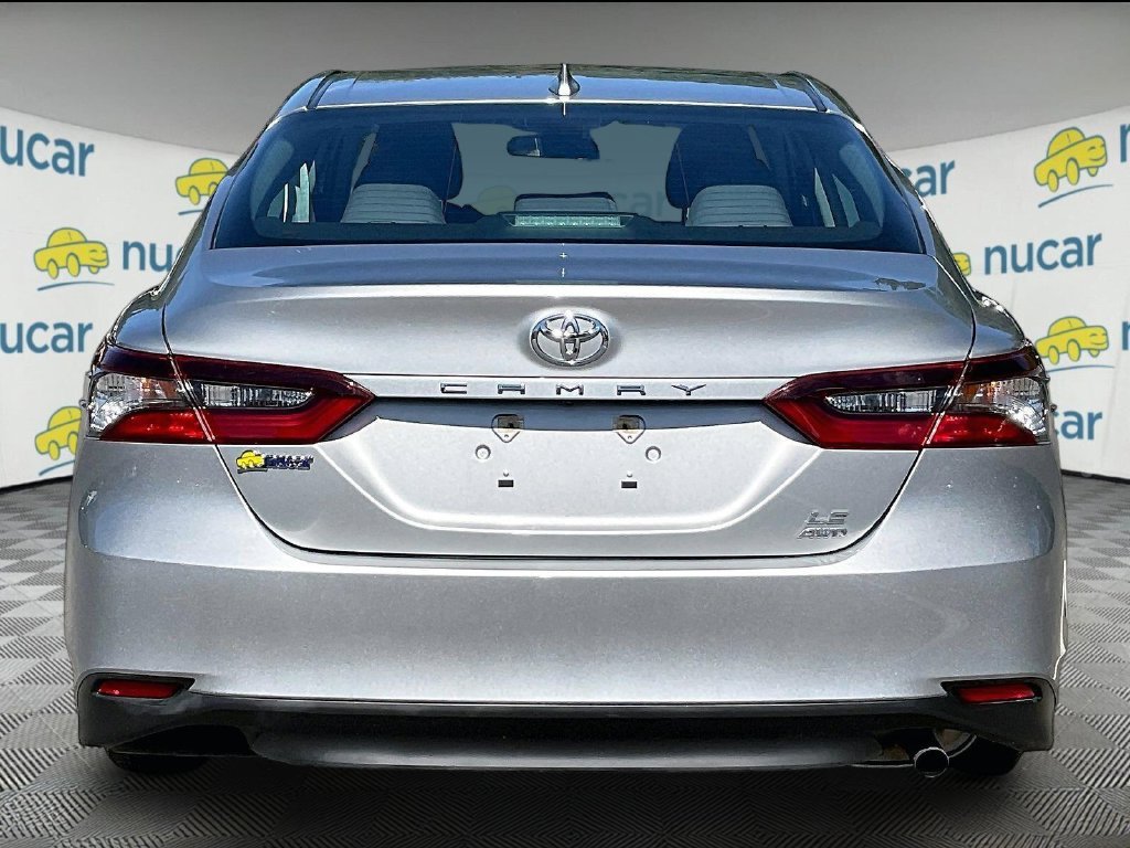 Used 2021 Silver Toyota LE image 5