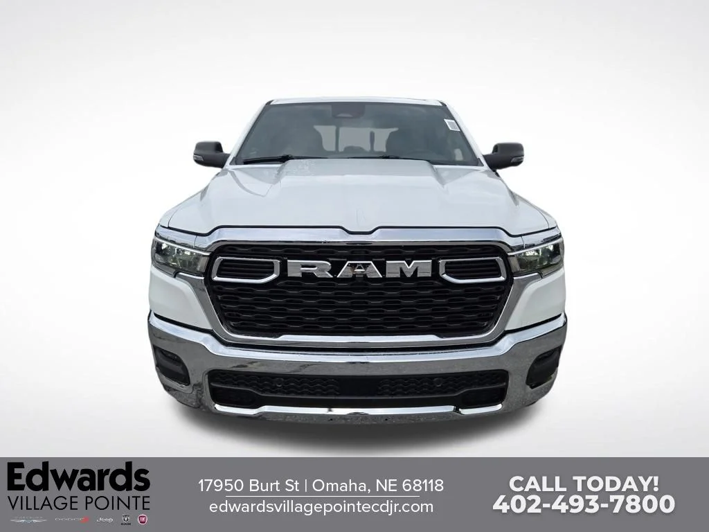 New 2026 Bright White Clear-Coat Exterior Paint RAM Big Horn image 8