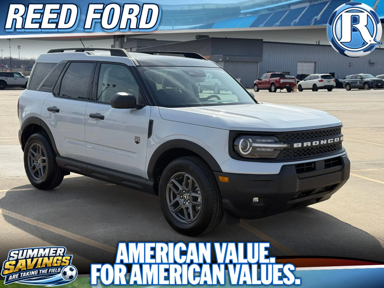New 2026 Space White Metallic Ford Big Bend image 1