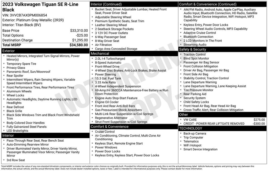 Certified Used 2023 Gray Volkswagen 2.0T SE R-Line Black image 21
