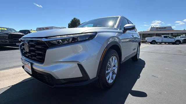 New 2026 Solar Silver Metallic Honda AWD EX image 9