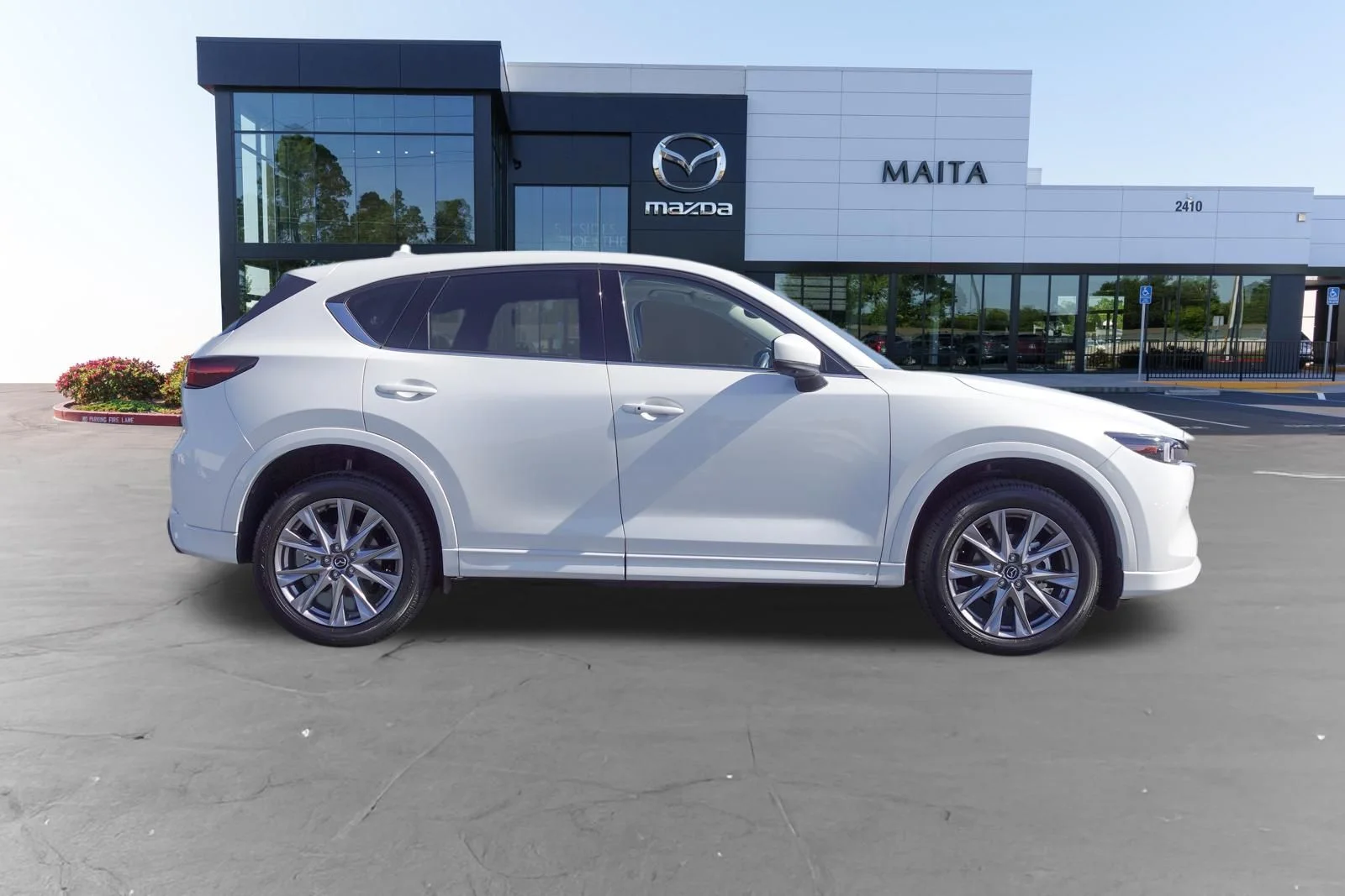Certified Used 2025 Rhodium White Metallic Mazda 2.5 S Premium Plus Package image 2