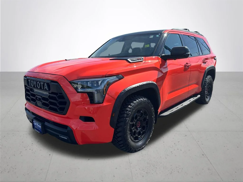 Used 2023 Orange Toyota TRD Pro image 2