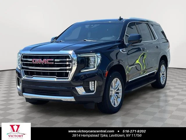 Used 2021 Blue GMC SLT image 1