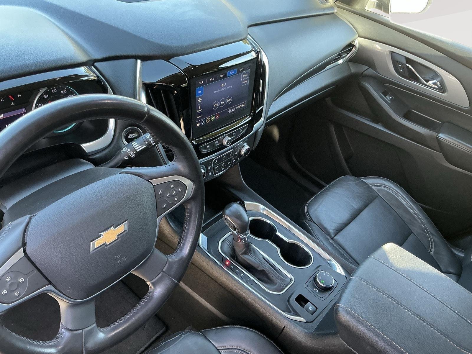 Used 2021 Mosaic Black Metallic Chevrolet LT Leather image 13