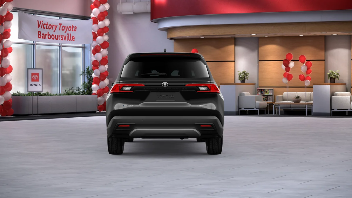 New 2026 Midnight Black Metallic Toyota Hybrid Limited image 8