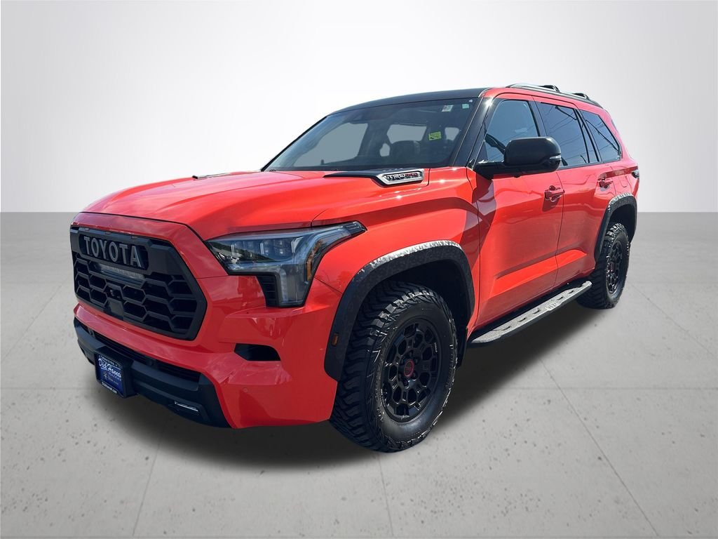 Used 2023 Orange Toyota TRD Pro image 2