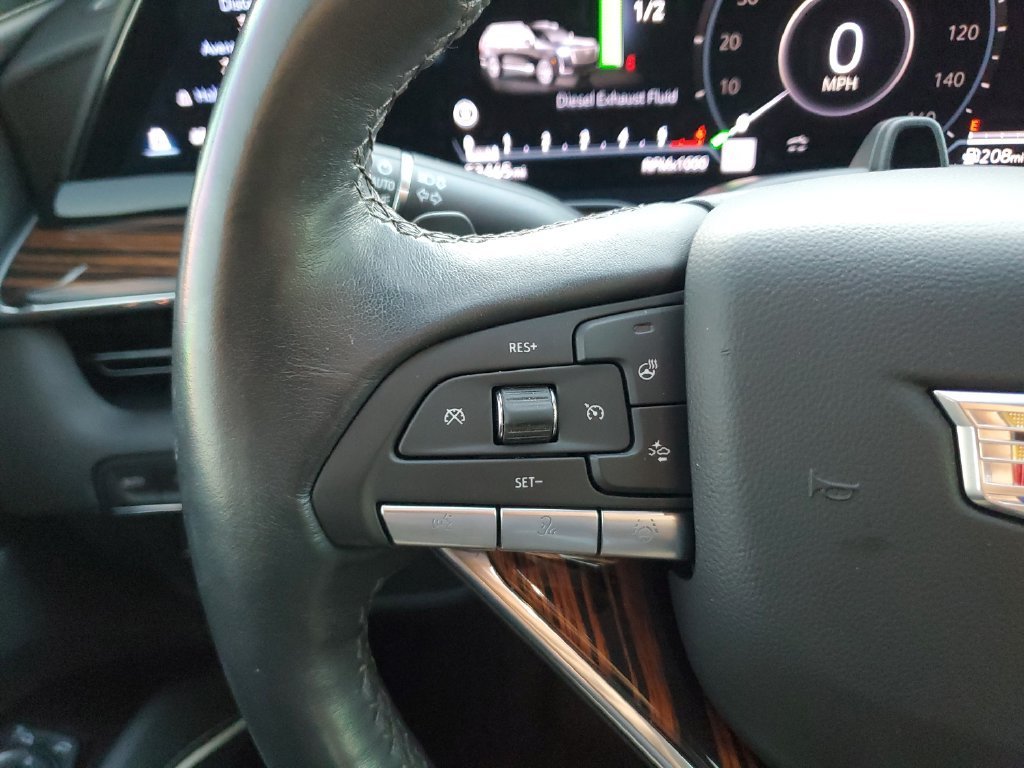 Used 2023 GALACTIC GRAY METALLIC Cadillac 4WD Premium Luxury image 21