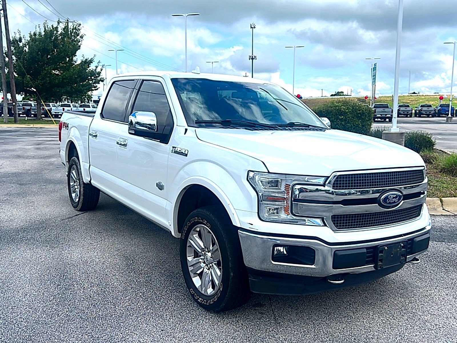 Used 2020 White Ford King Ranch image 3
