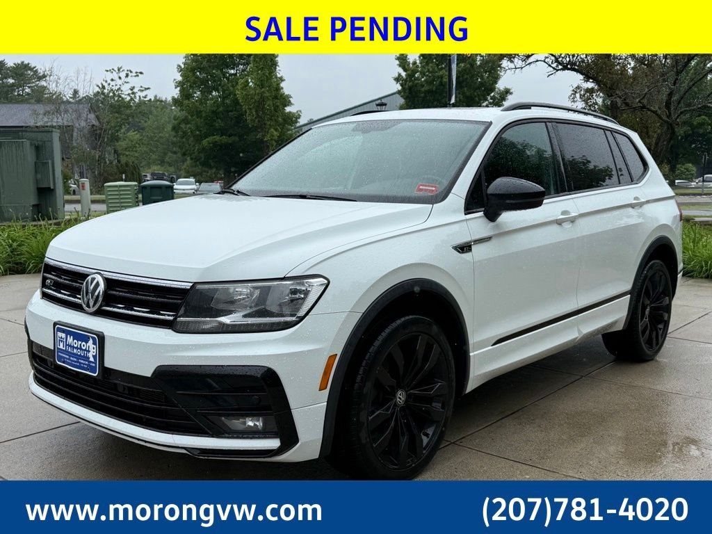 Used 2020 Volkswagen Tiguan SE R-LINE BLACK with VIN 3VV2B7AX9LM156631 for sale in Falmouth, ME