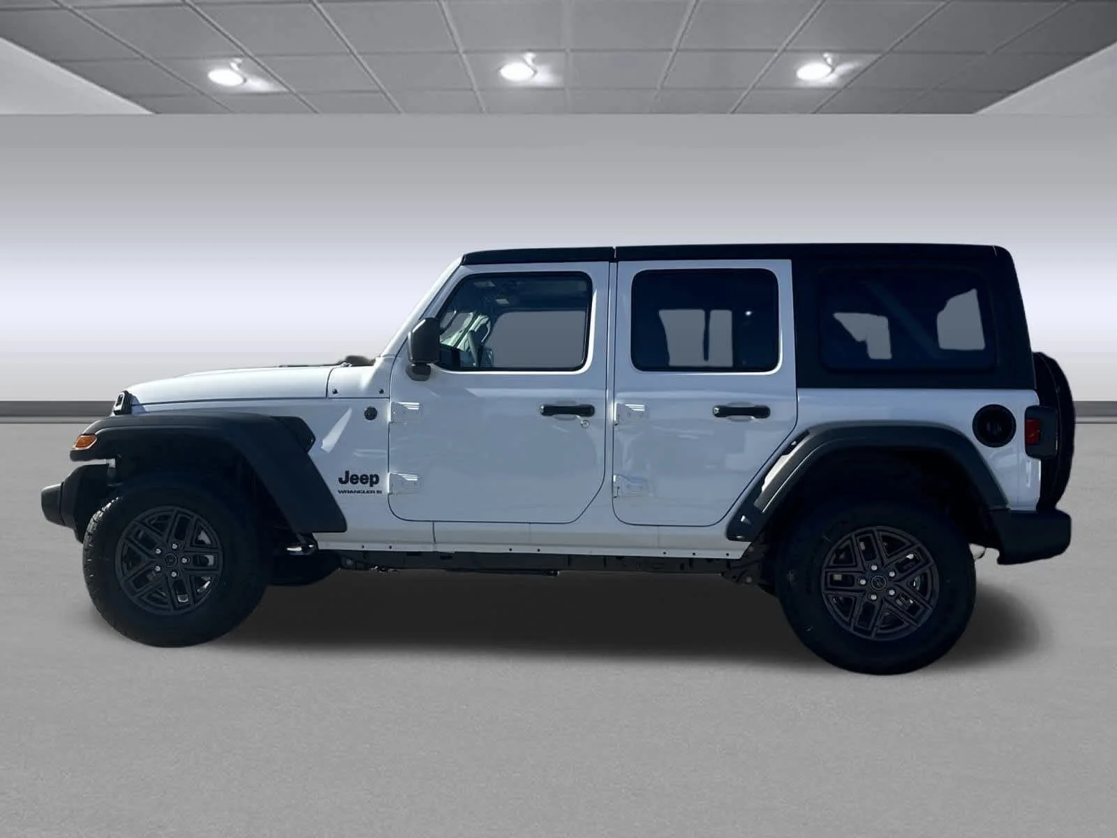 New 2026 Bright White Clear-Coat Exterior Paint Jeep Sport S image 4
