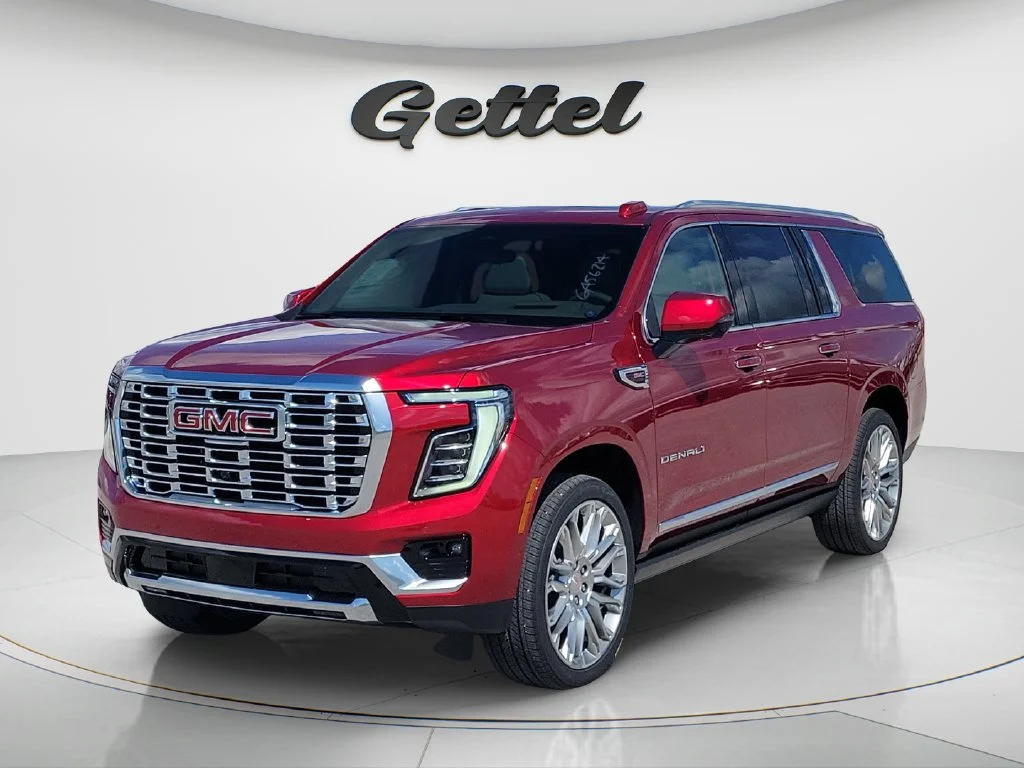 New 2026 Volcanic Red Tintcoat GMC Denali image 1