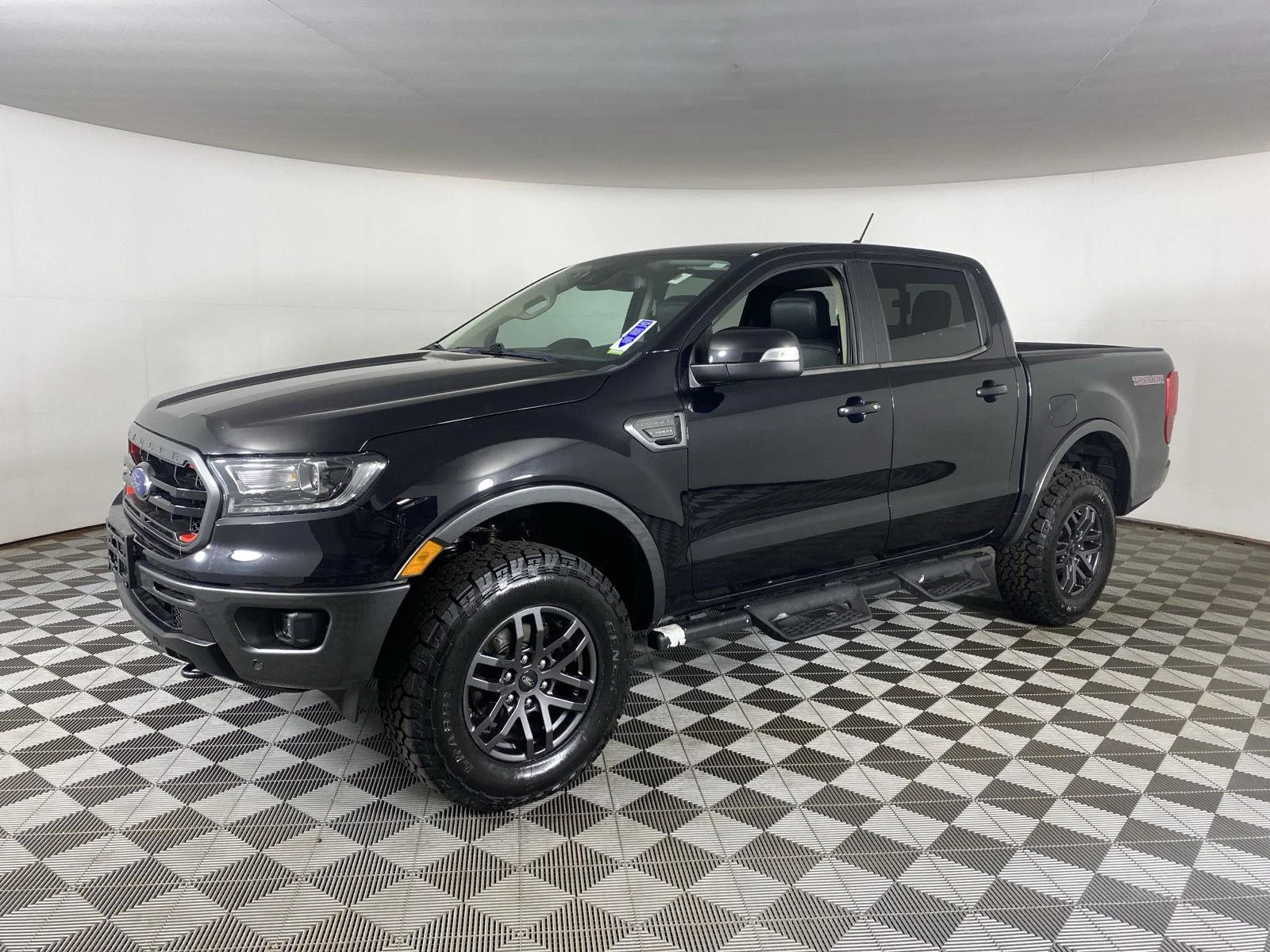 Used 2021 Shadow Black Ford LARIAT image 6