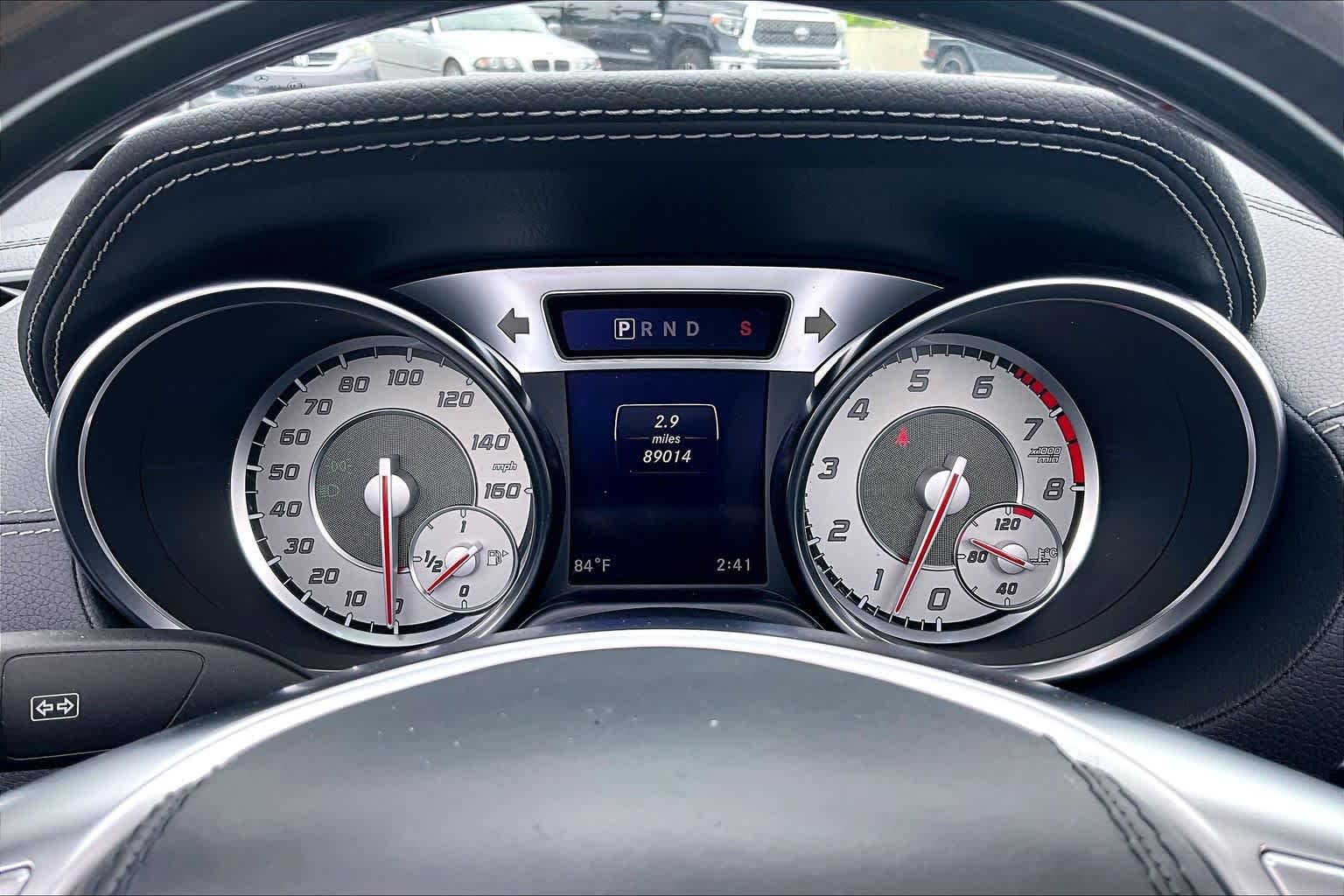 Used 2015 designo Mocha Black Metallic Mercedes-Benz SL 550 image 23